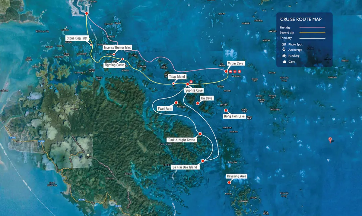 Private Bhaya cruise 1, 2, 3, 5 cabins